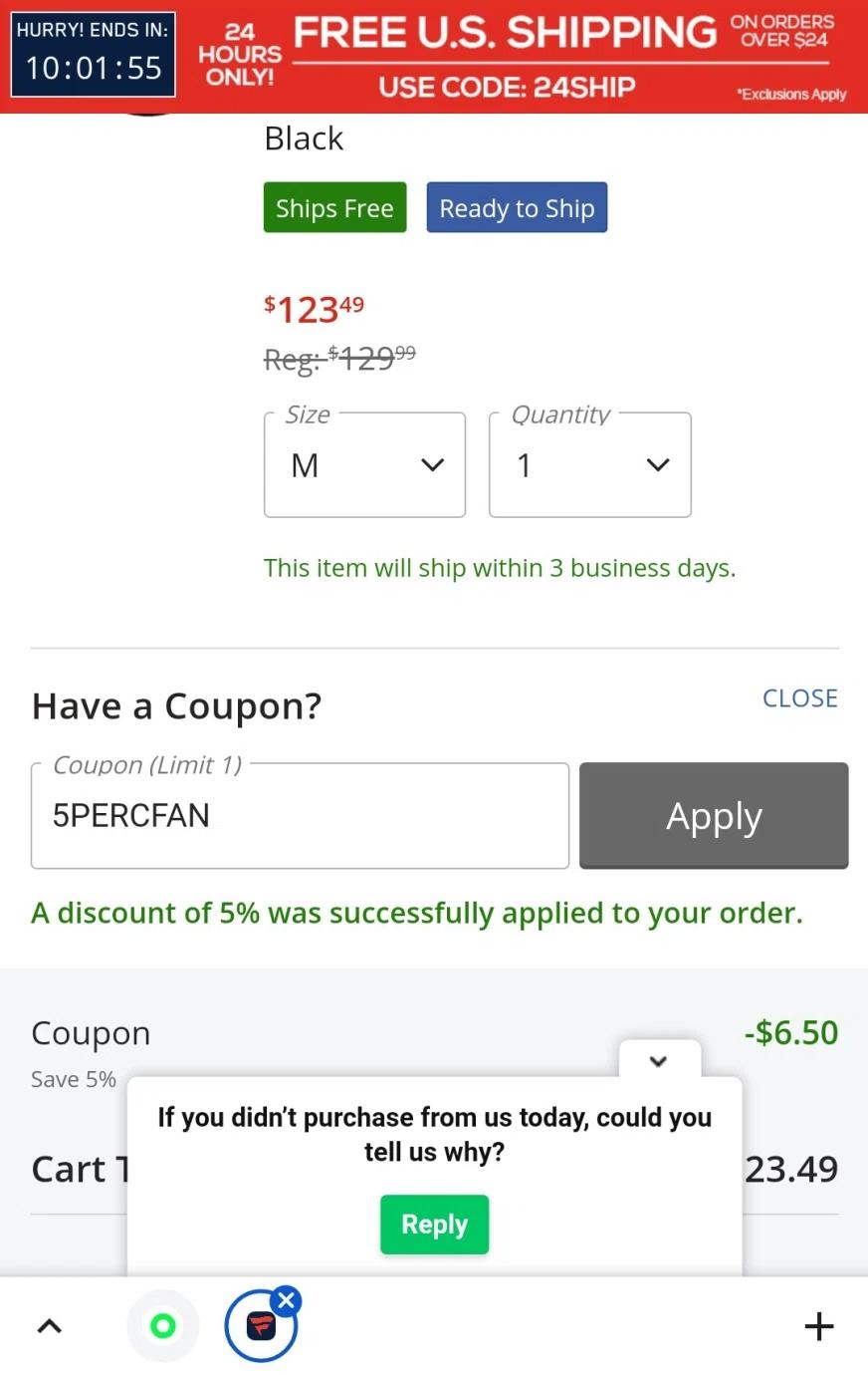 how to use CBS Sports Store coupons