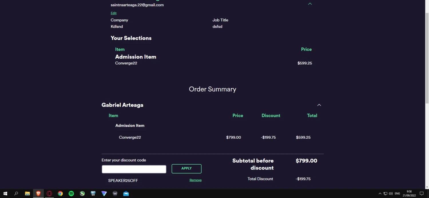 where to use Circle promo code box