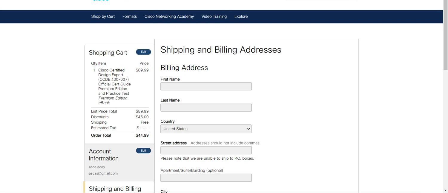how to use Cisco Press coupons