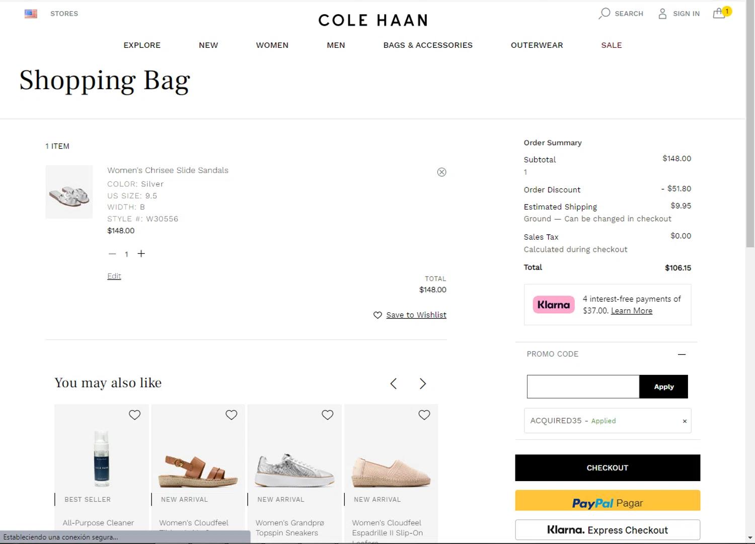 how to use Cole Haan coupons