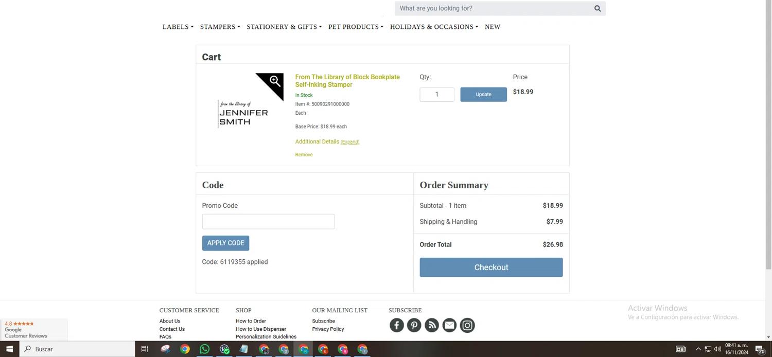 how to use Current Labels coupons