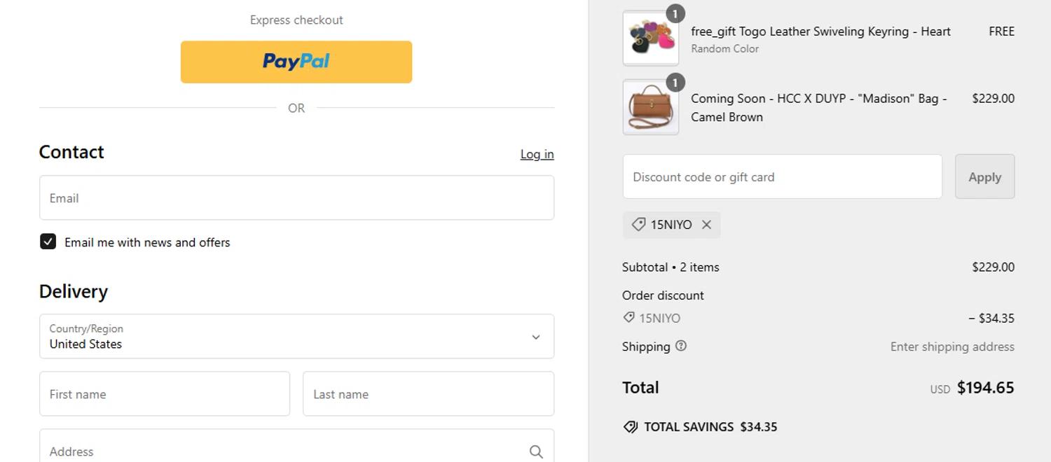 how to use DUYP coupons