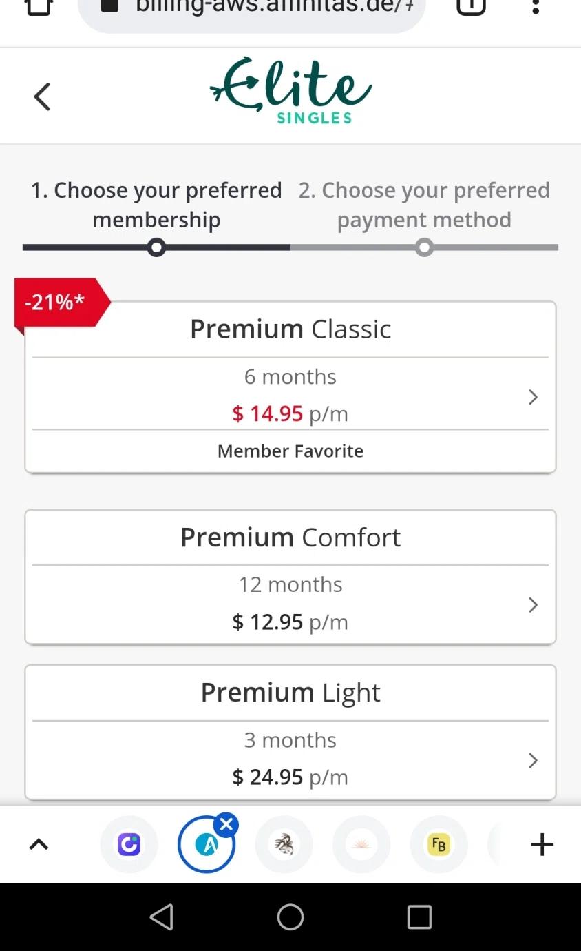 where to use EliteSingles promo code box