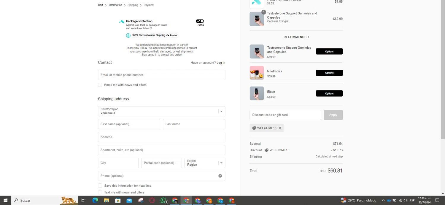 how to use Elm & Rye coupons