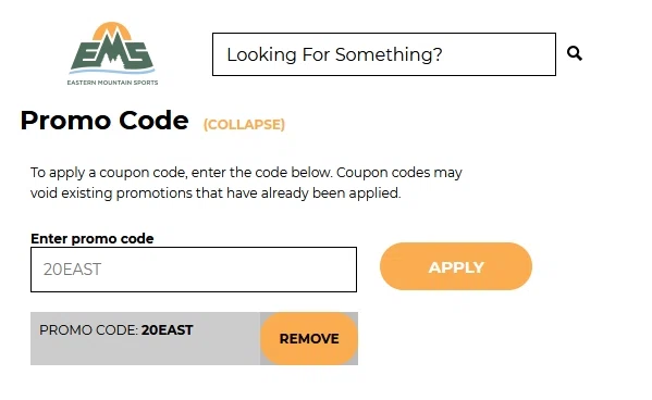 how to use EMS coupons