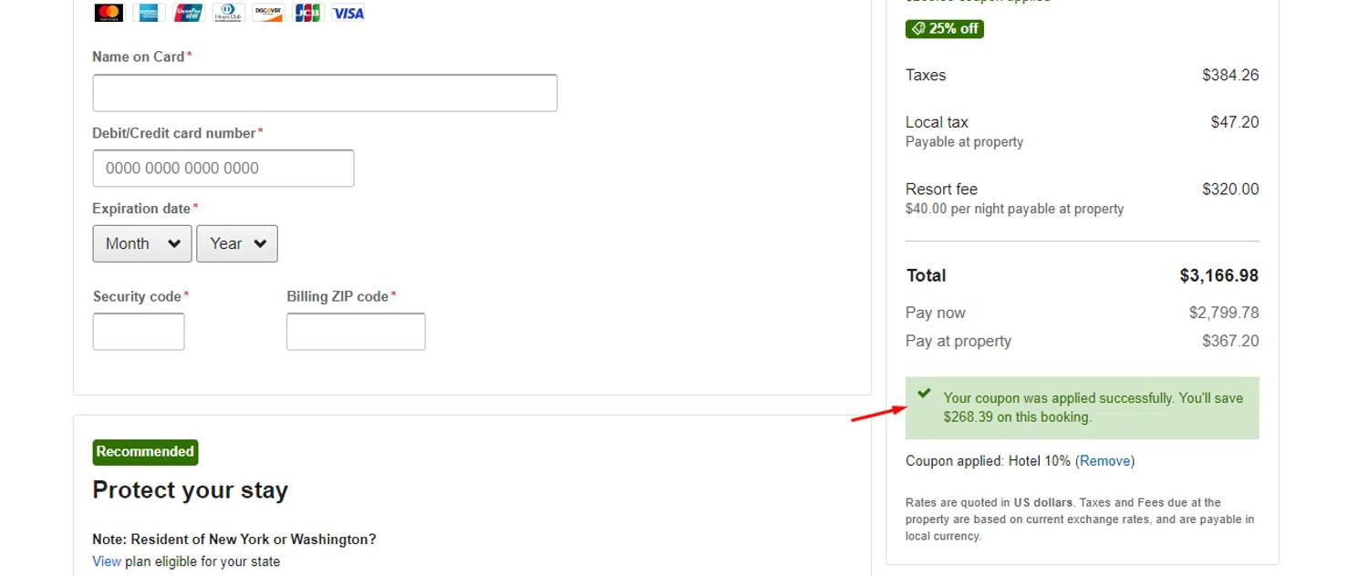 how to use Expedia coupons