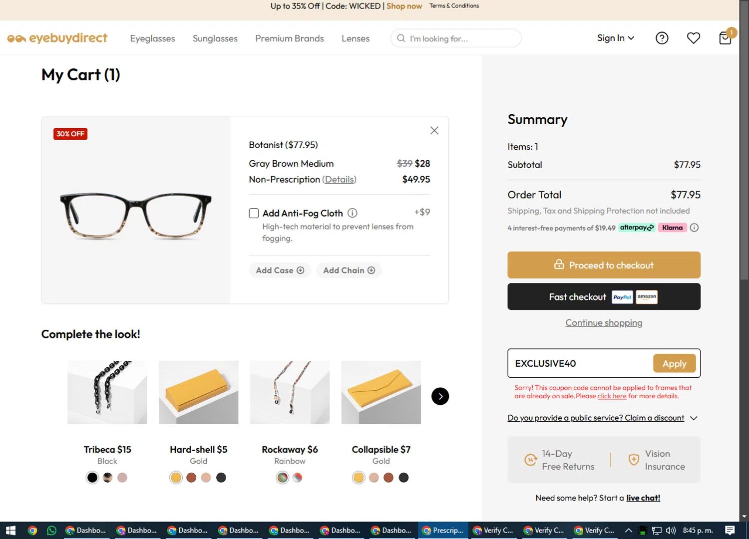 how to use EyeBuyDirect coupons