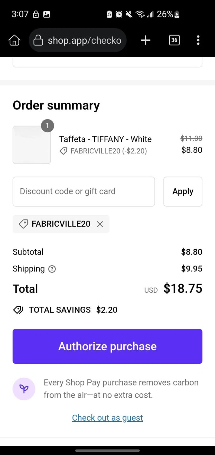 how to use Fabricville coupons