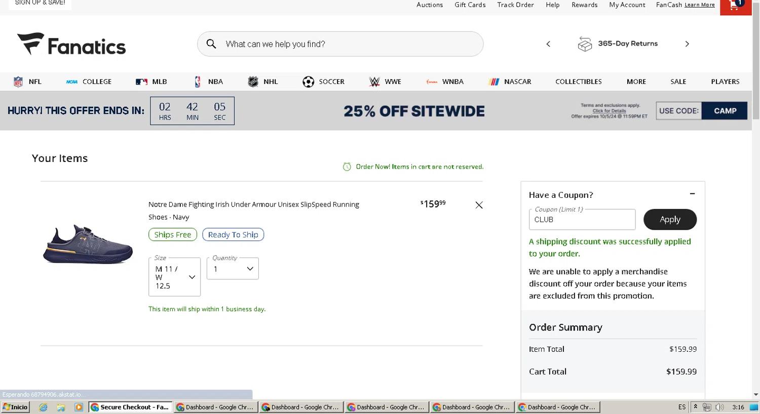 how to use Fanatics coupons