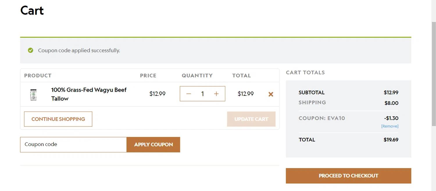 where to use First Light Farms promo code box
