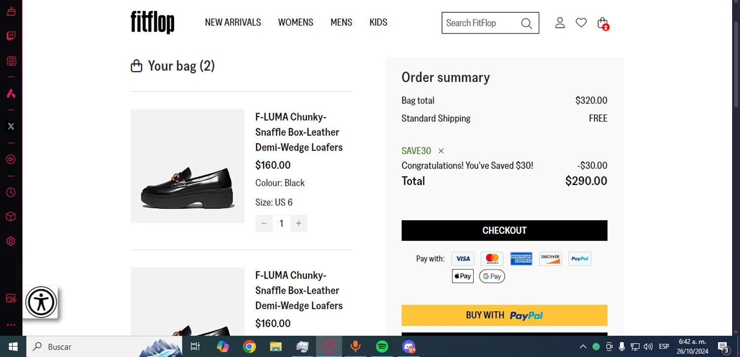 how to use FitFlop coupons