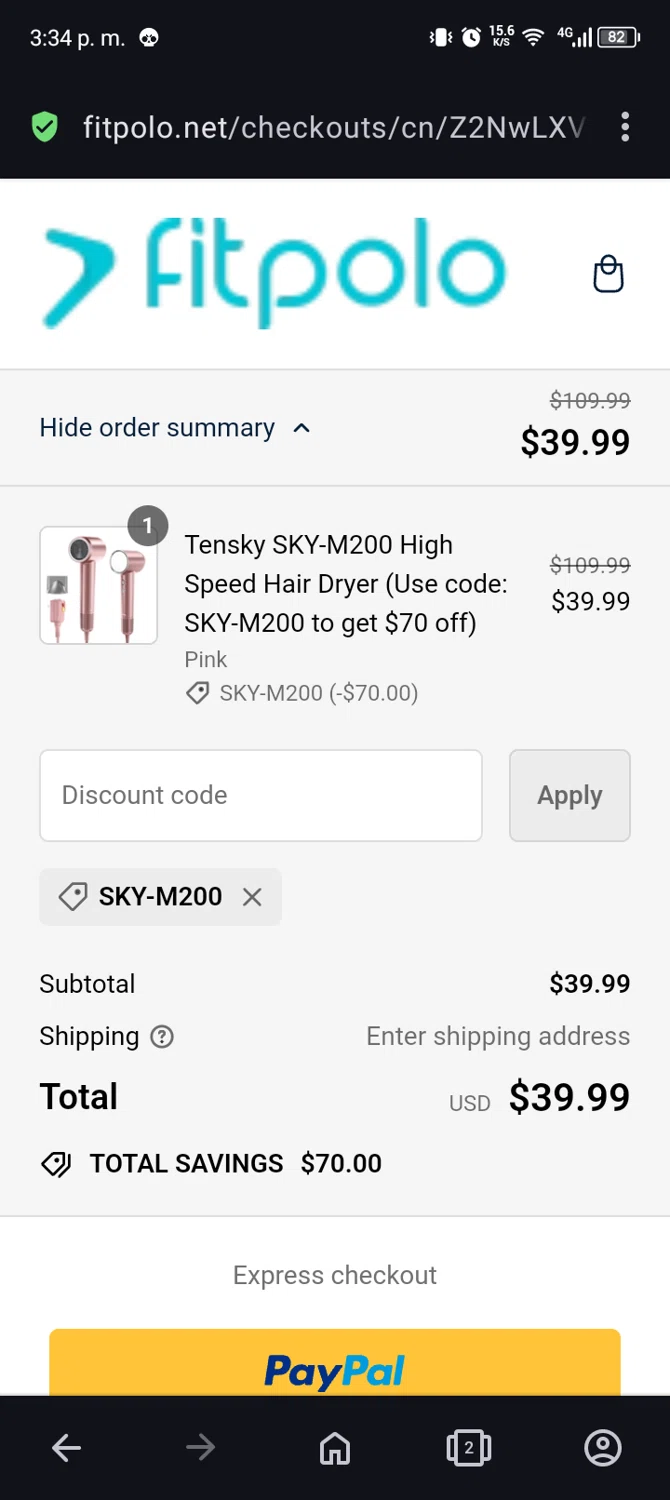 how to use Fitpolo coupons