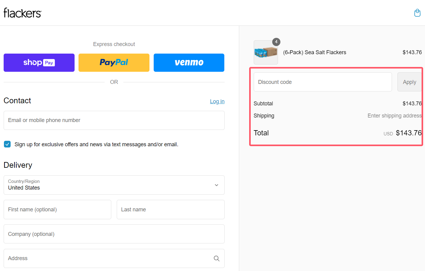 how to use Flackers coupons