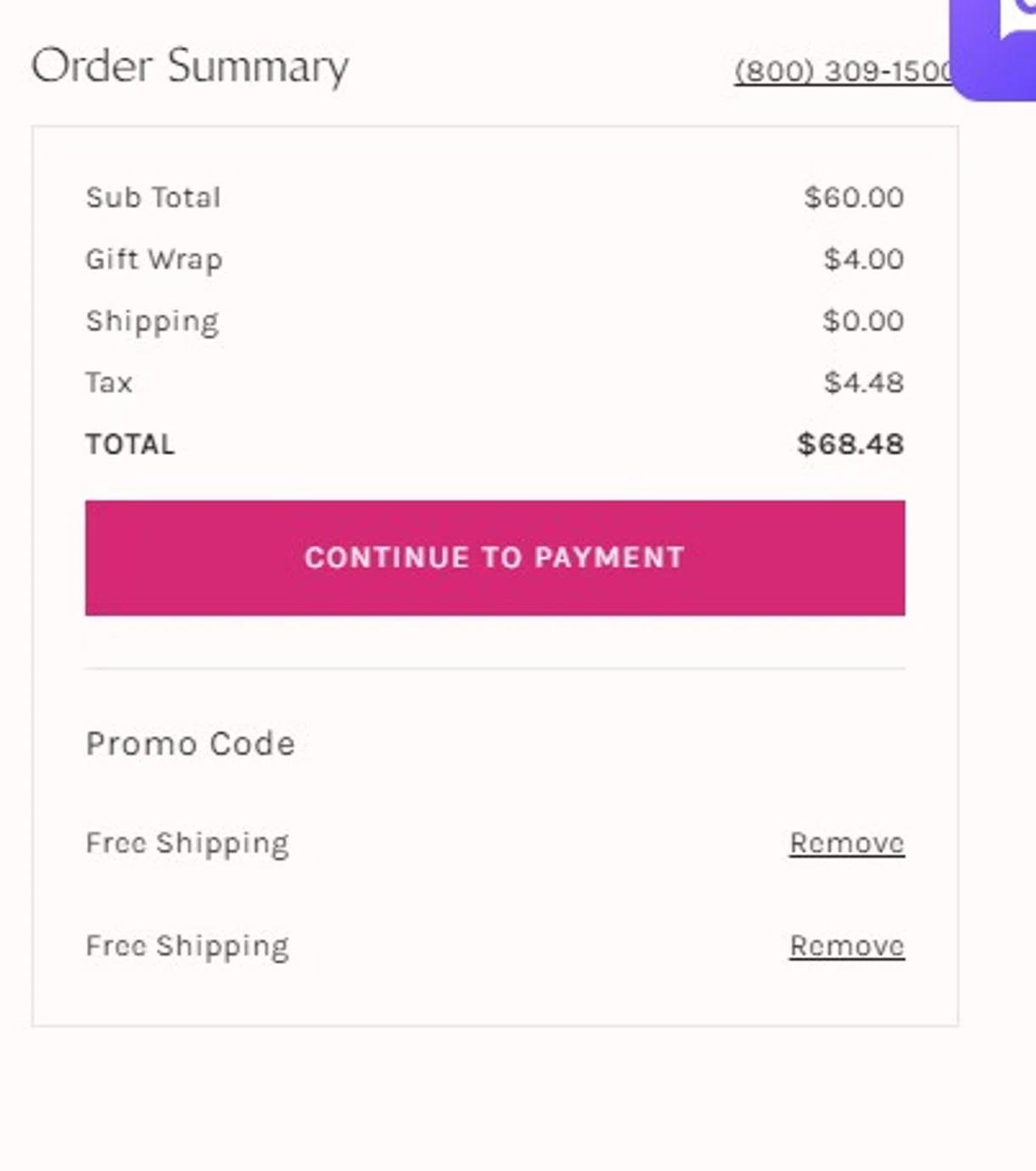 where to use Free People promo code box