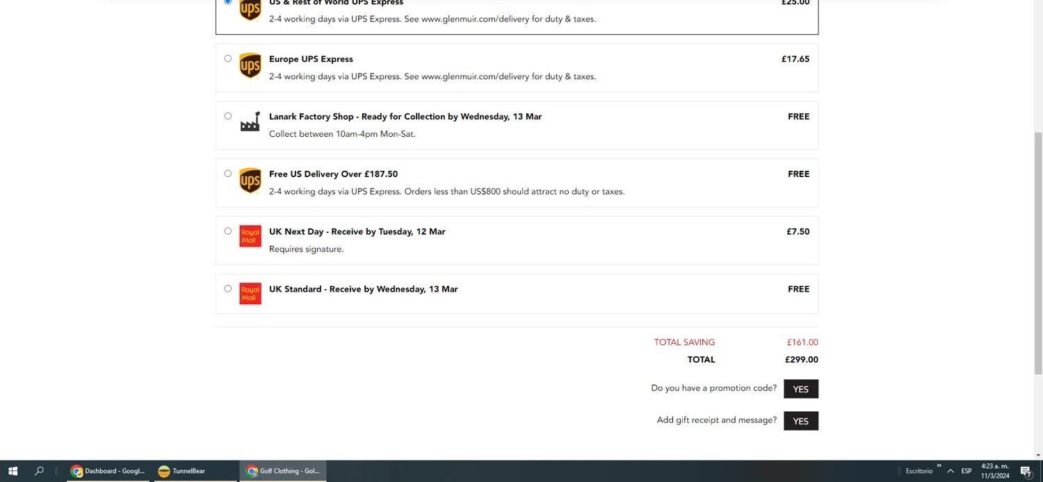 how to use Glenmuir coupons