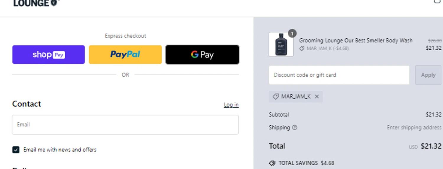 how to use Grooming Lounge coupons