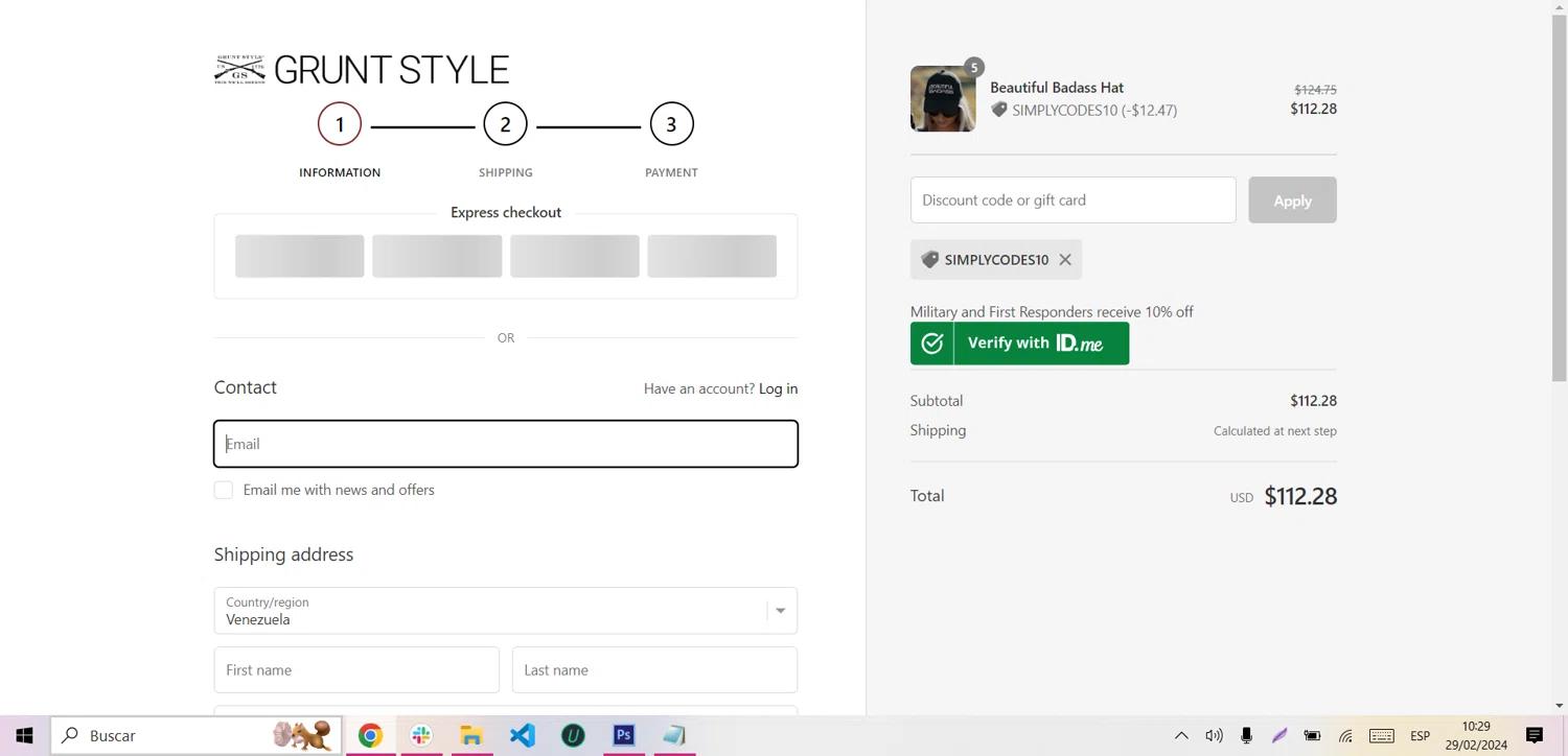 how to use Gruntstyle coupons