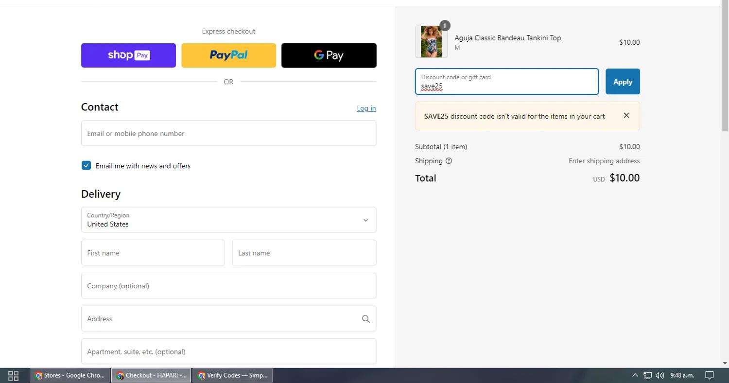 how to use Hapari coupons