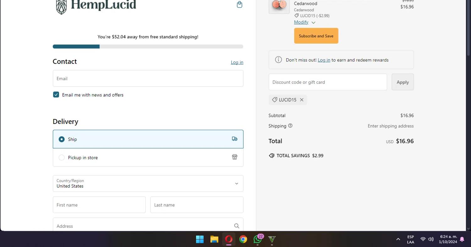 how to use Hemplucid coupons