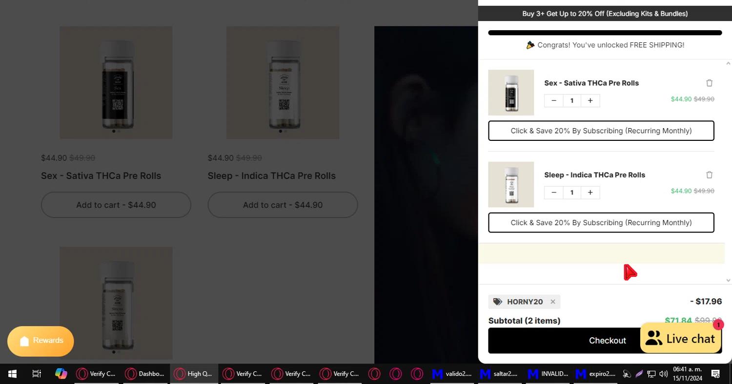 where to use House of Wise promo code box
