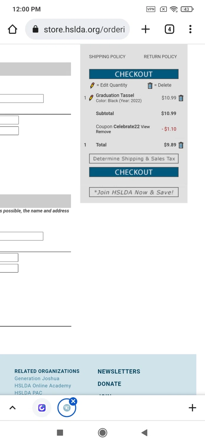 how to use Hslda coupons