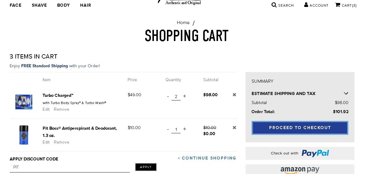 where to use Jack Black promo code box