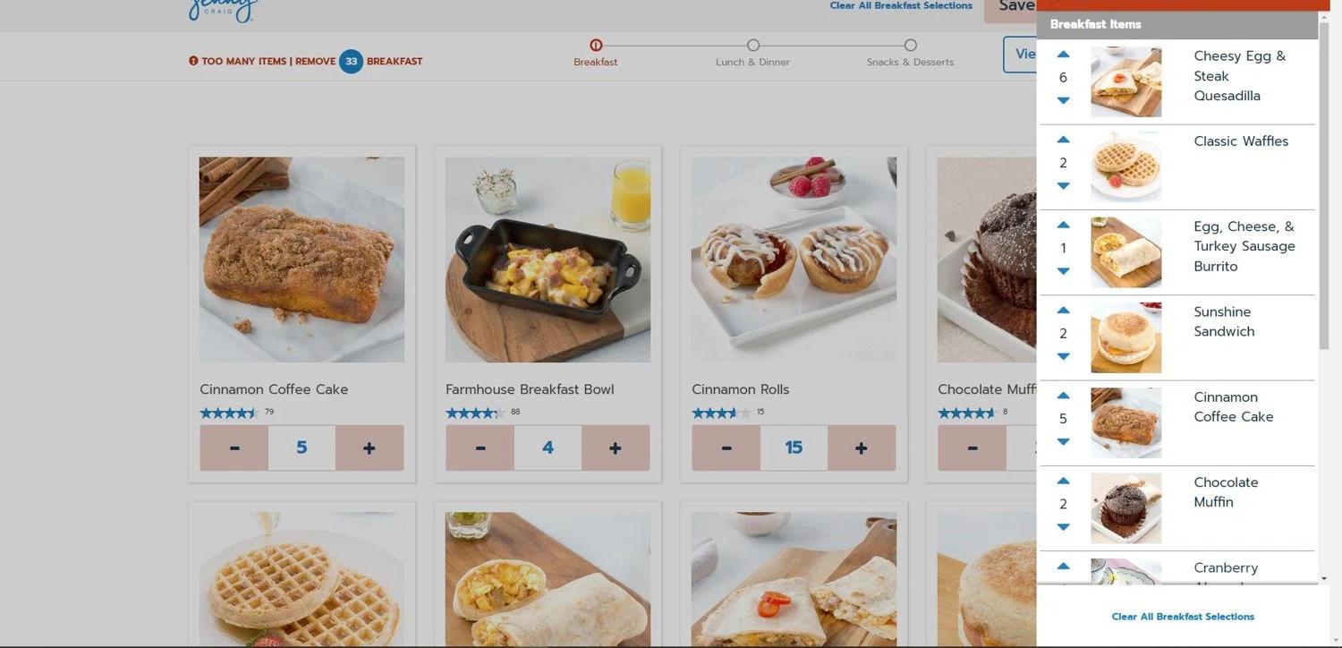 where to use Jenny Craig promo code box
