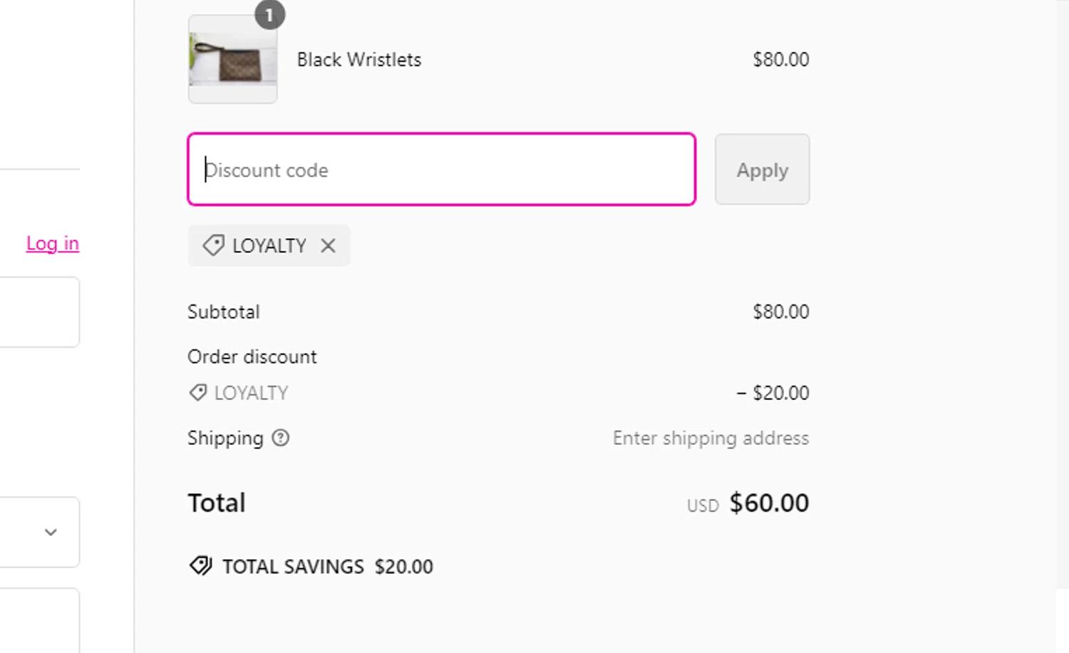 where to use Jeulia promo code box