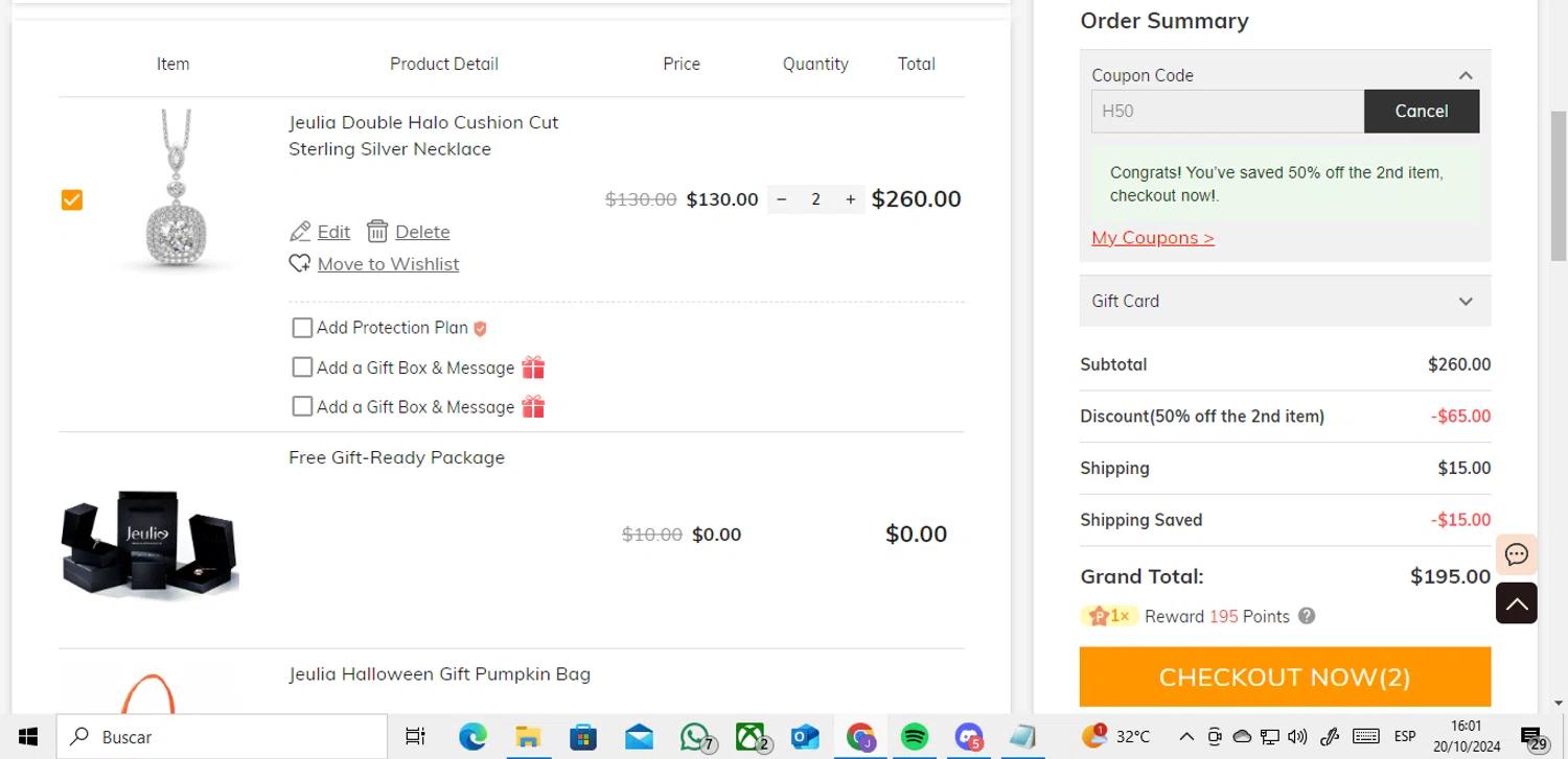 how to use Jeulia coupons