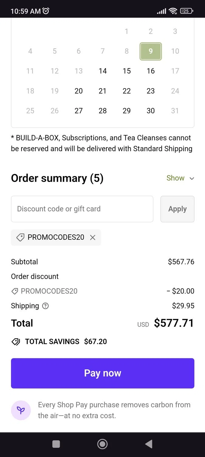 where to use Juice From The Raw promo code box
