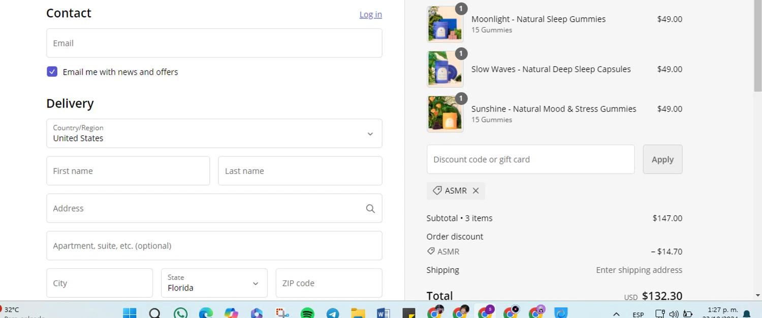 where to use Jupiter promo code box