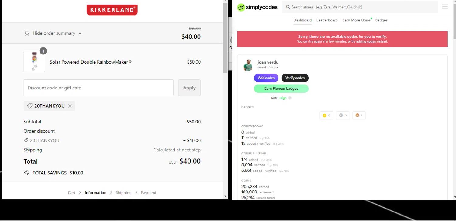 how to use Kikkerland coupons