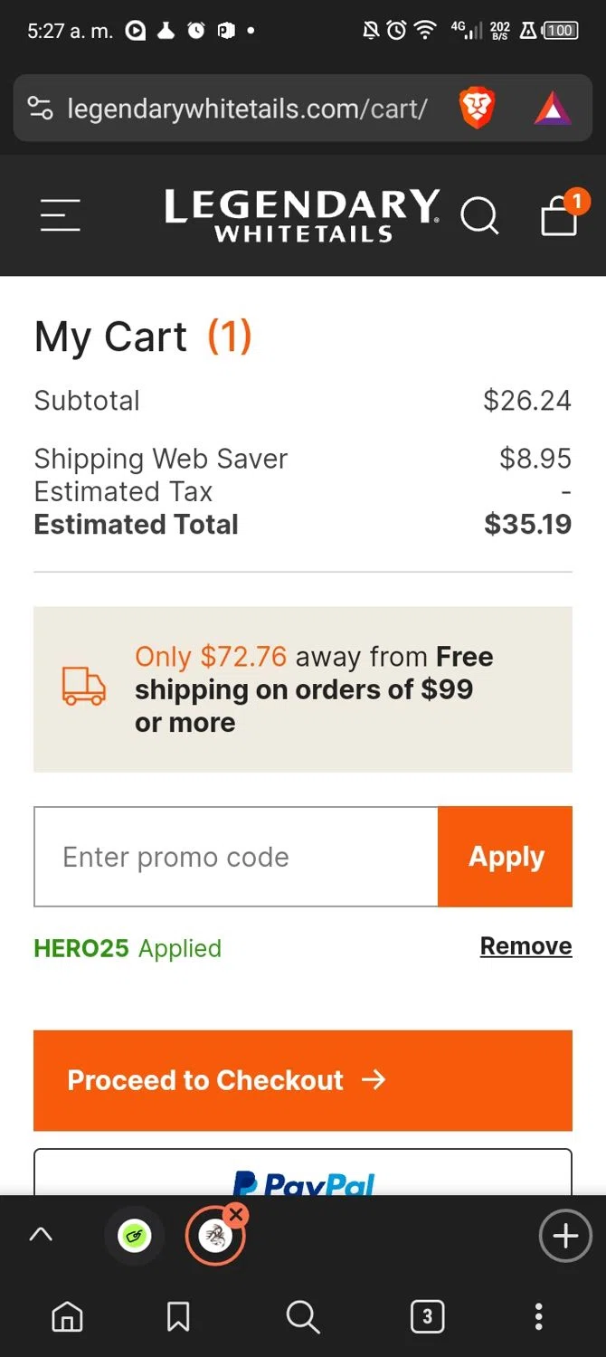 how to use Legendary Whitetails coupons