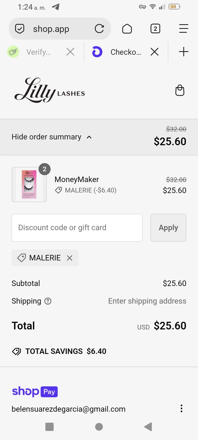 how to use Lilly Lashes coupons