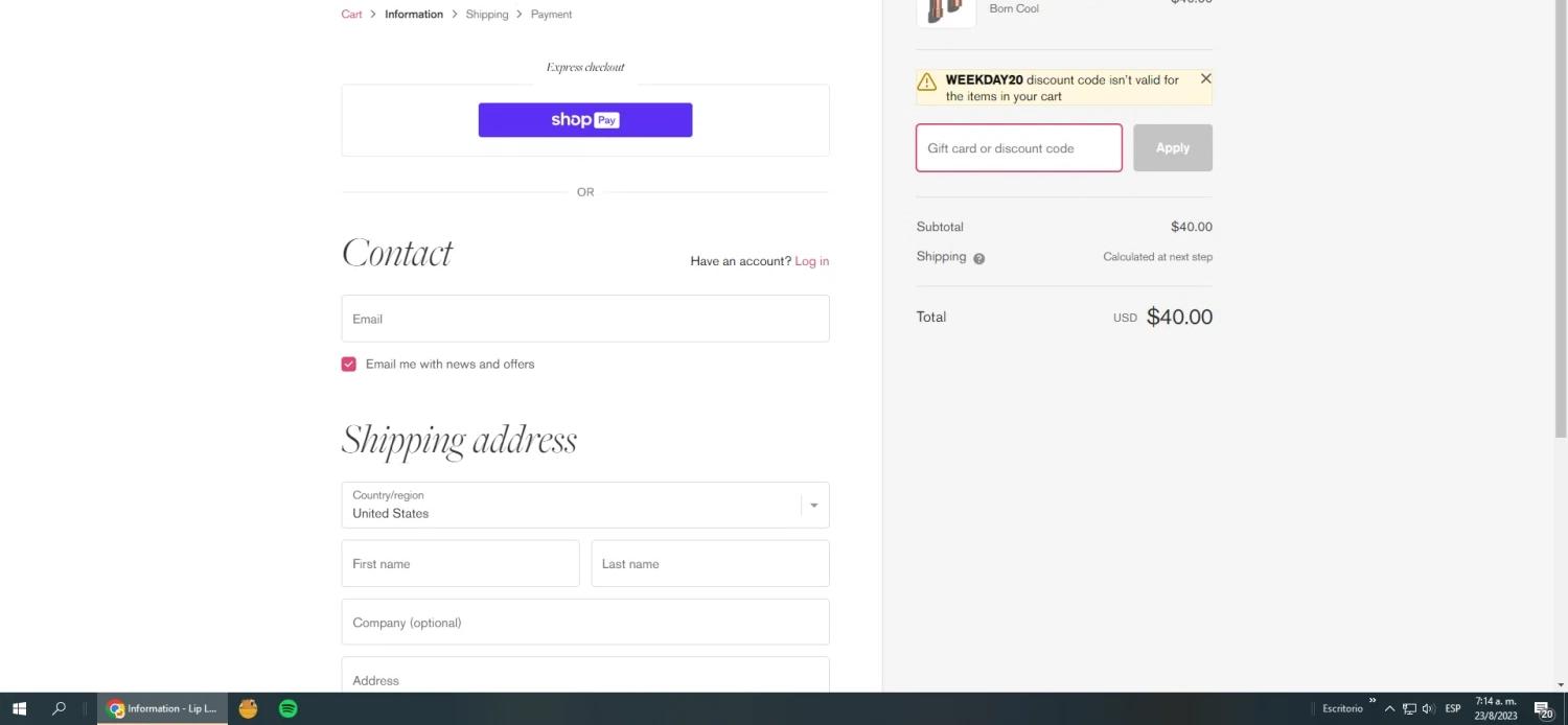 how to use Lip Lab coupons
