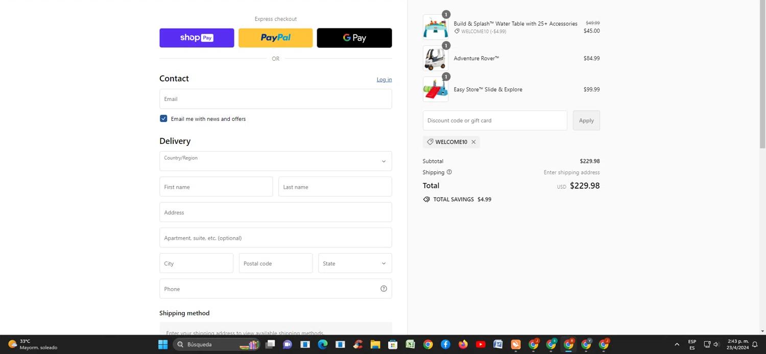 how to use Little Tikes coupons