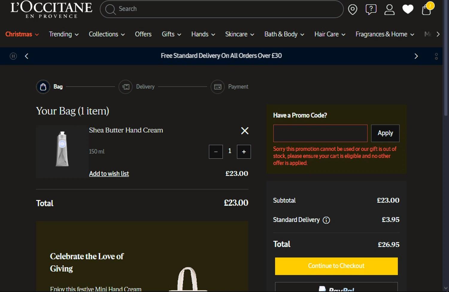 how to use L'Occitane coupons
