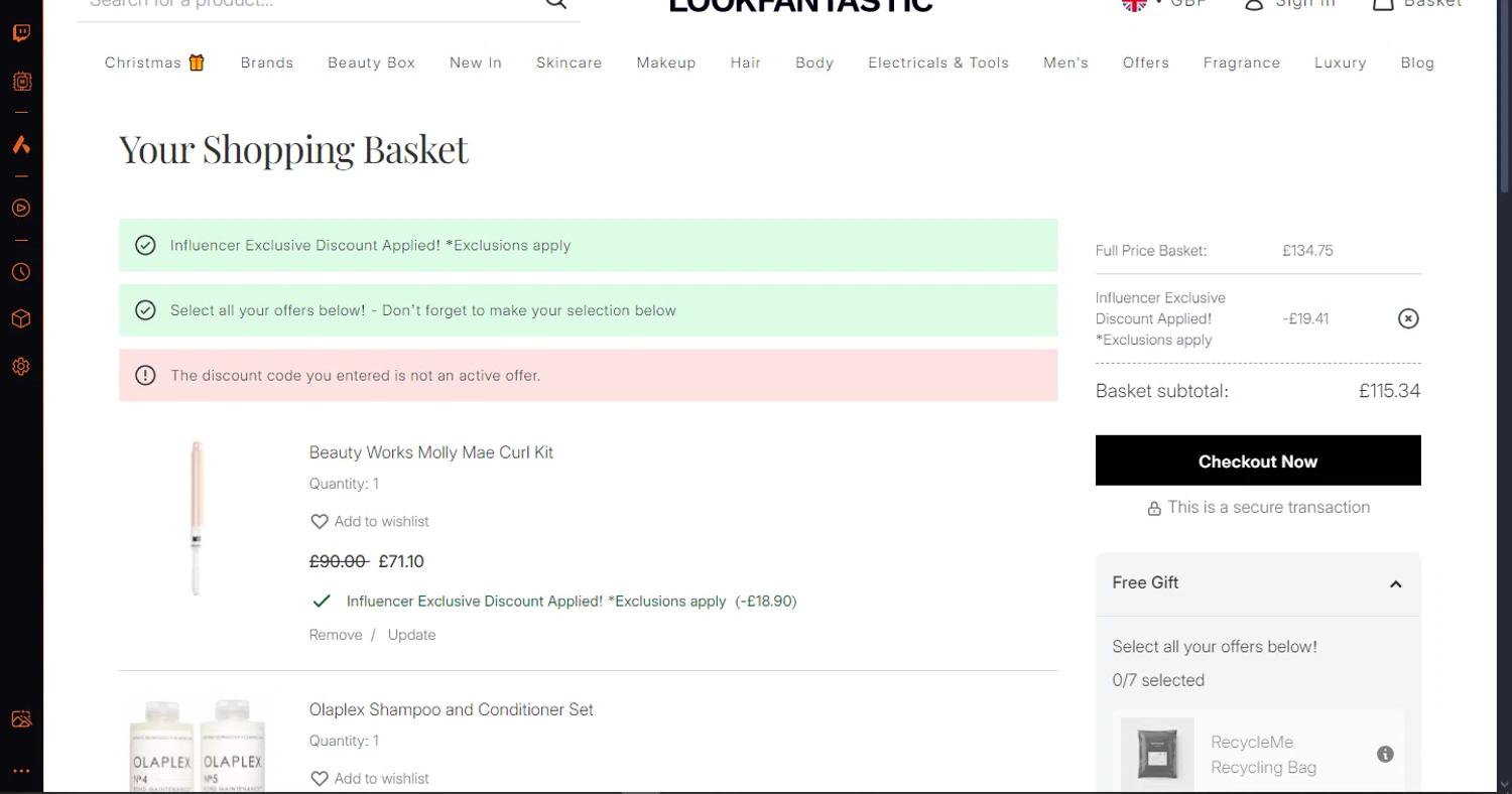 how to use Look Fantastic coupons