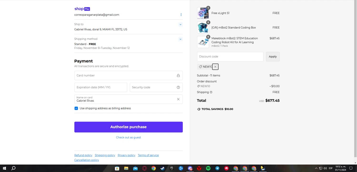 how to use Makeblock coupons