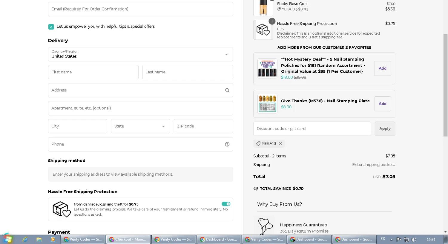 how to use Maniology coupons