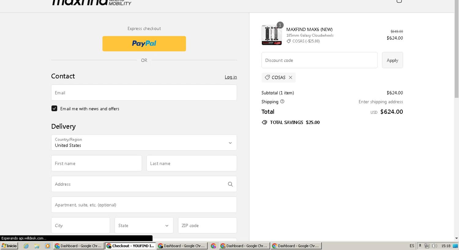 how to use Maxfind coupons