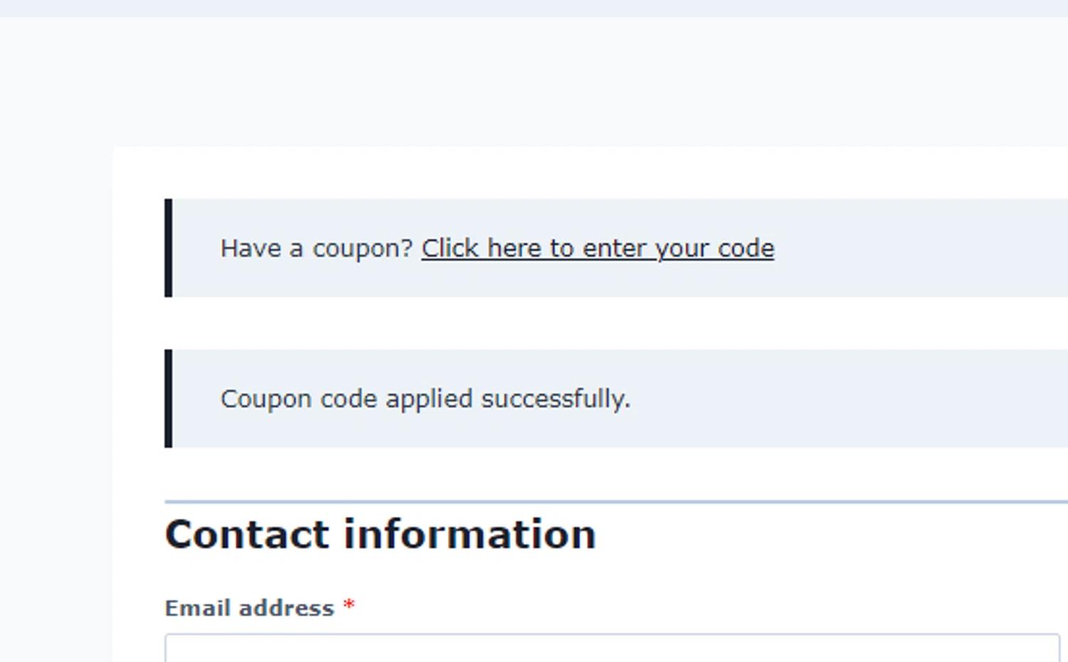 where to use New Look promo code box