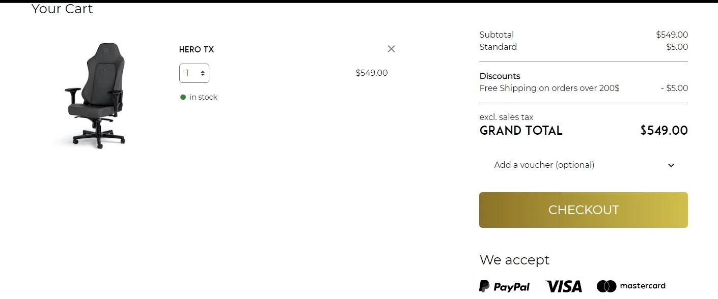 how to use Noblechairs coupons