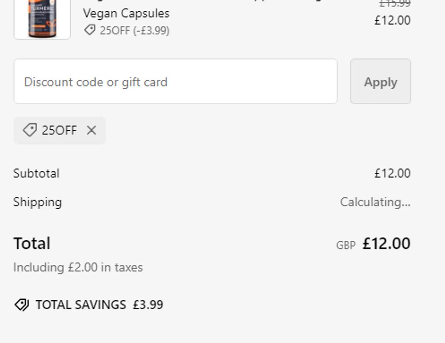 where to use Nutravita promo code box