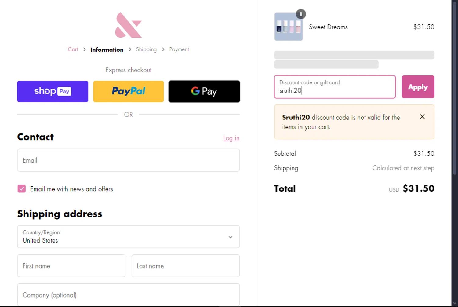 how to use Olive & June coupons