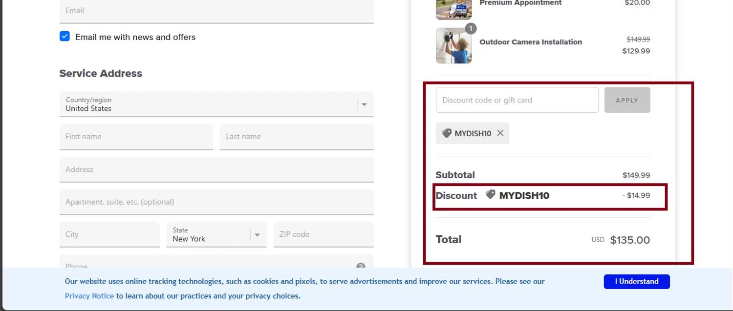 how to use OnTech coupons