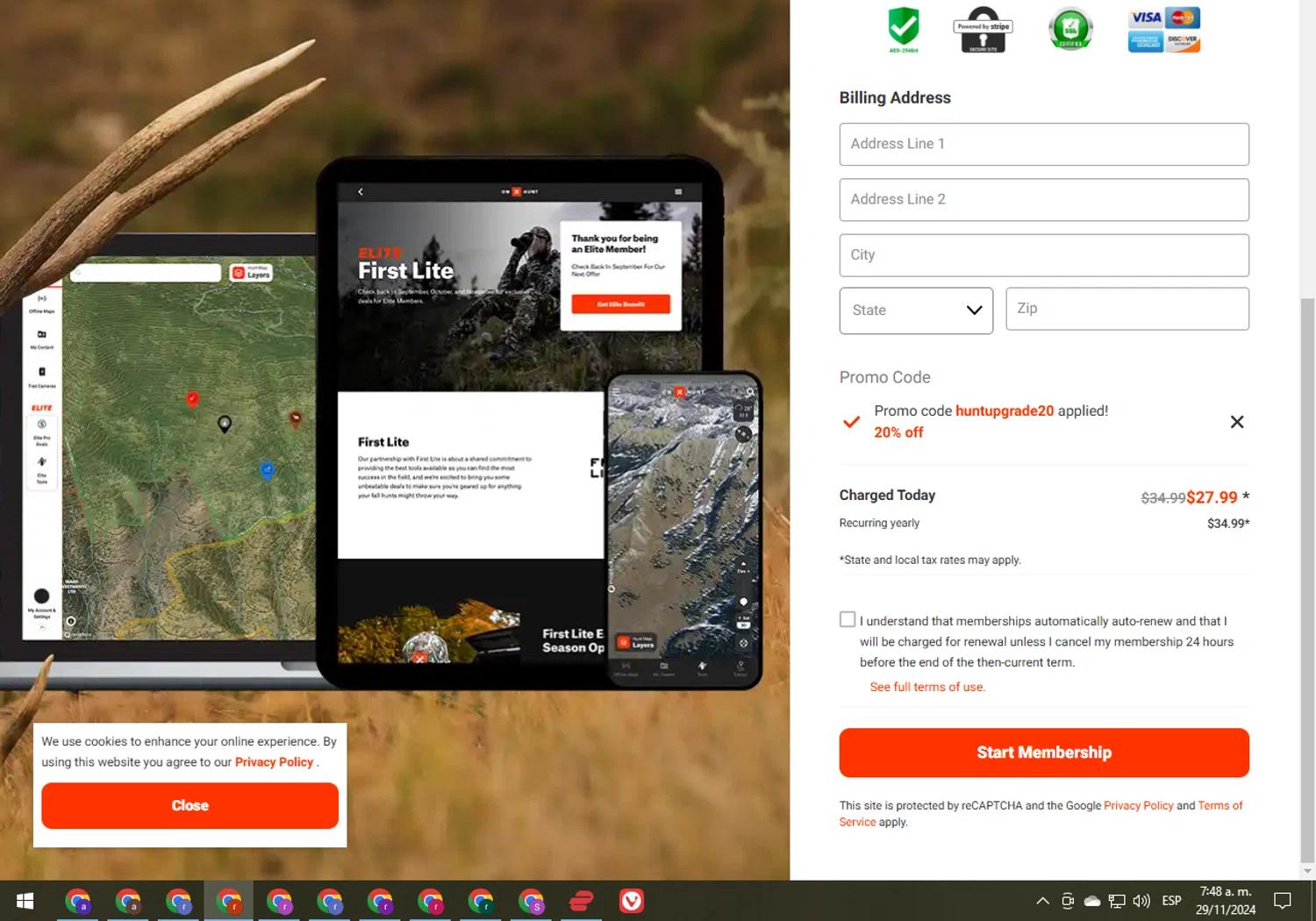 how to use onXmaps coupons