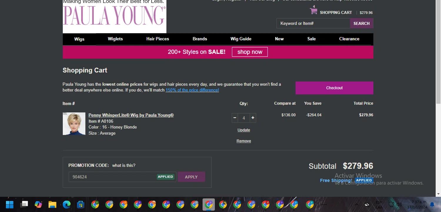 how to use Paula Young coupons