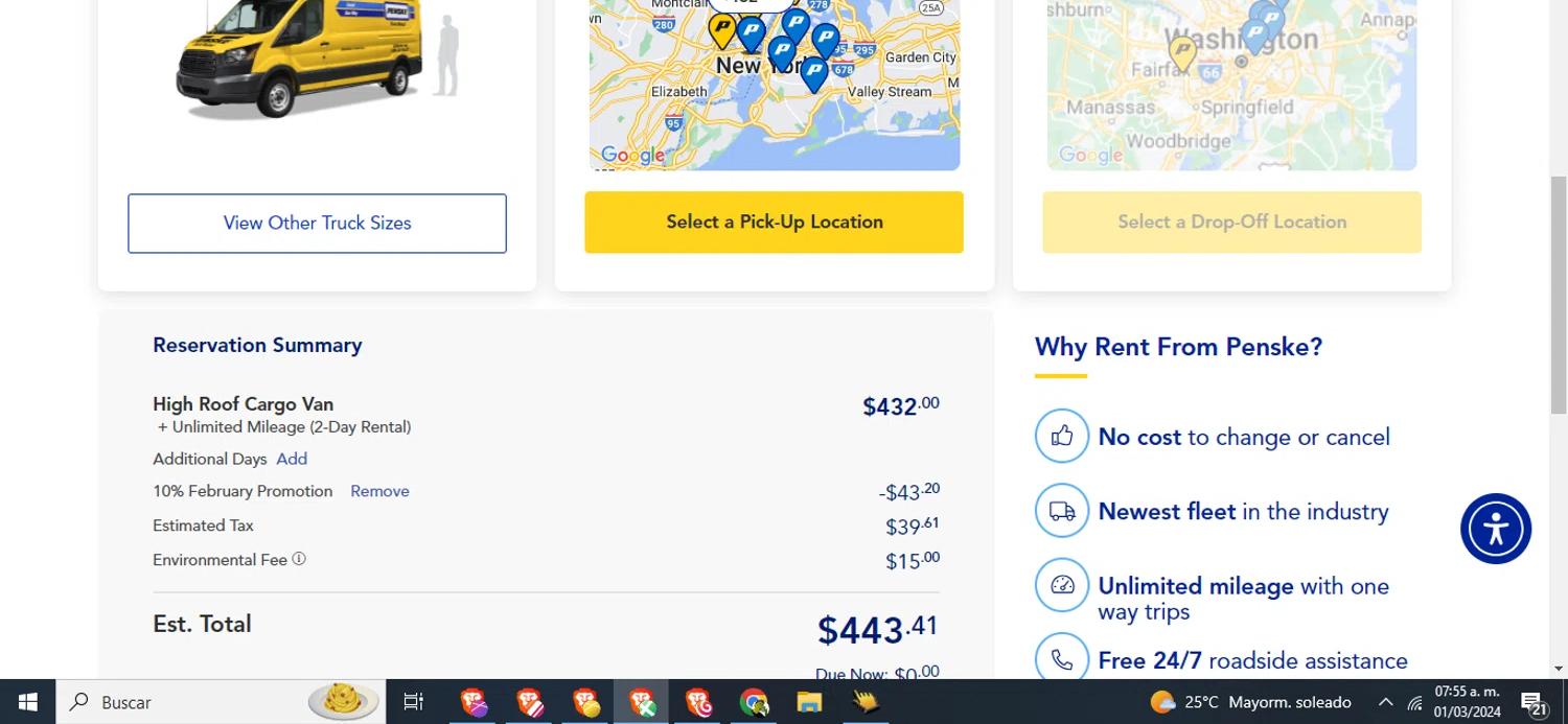 how to use Penske Truck Rental coupons