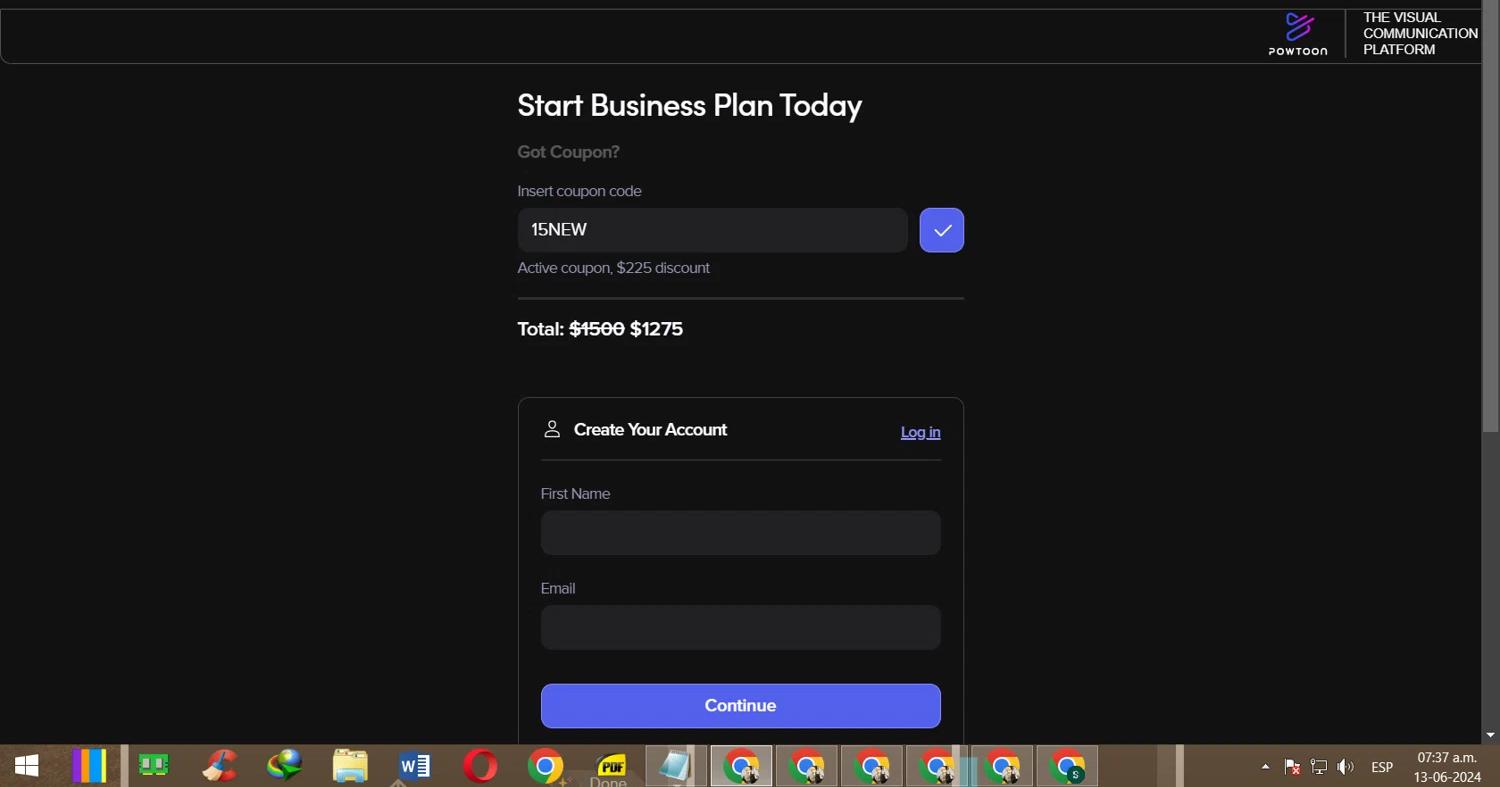 how to use PowToon coupons